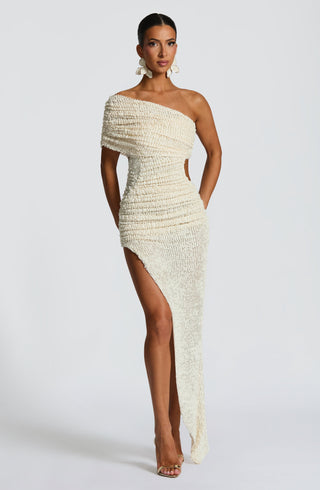 Laverna Midi Dress - Ivory
