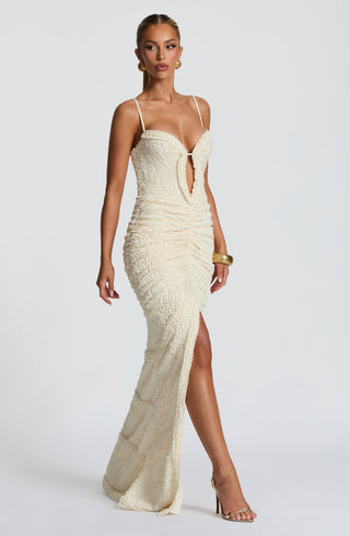 Lysandra Maxi Dress - Ivory