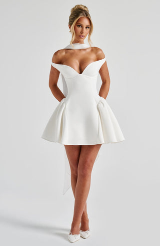 Marla Mini Dress - Ivory